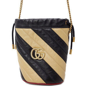 Gucci GG Marmont Quilted Bucket Bag Shoulder
